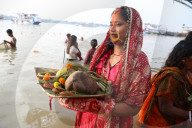 Chhath Puja Festival In Kolkata, India