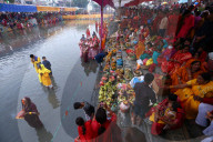 Chhath Festival Celebration In Nepal