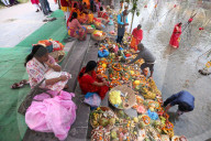 Chhath Festival Celebration In Nepal