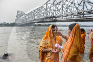 Chhath Puja Celebration In India.