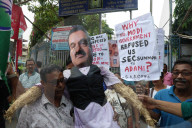 Protest Against Adani & PM Modi For LIC News In Kolkata, India