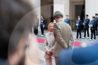 Italian Prime Minister Giorgia Meloni Meets Hungarian Prime Minister Viktor Orban At Palazzo Chigi In Rome 