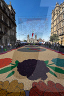 Mega Ofrenda At Zocalo In Mexico City