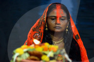 The Last Day Of Chhath Festival In Kolkata, India