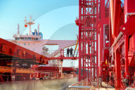 First 400000 Ton Dry Bulk Digital Intelligence Terminal in China