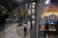 Preparing For Halloween Holiday In Iran