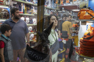 Preparing For Halloween Holiday In Iran