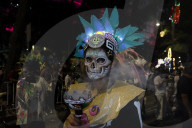 Mega Procession Of The Catrinas For The Day Of The Dead Celebration