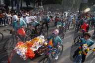 Mega Procession Of The Catrinas For The Day Of The Dead Celebration
