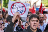 Student Strike In Barcelona And Other Spanish Cities Against Bullying