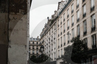 In Paris, A Man Commits Suicide By Jumping From A Rooftop. 