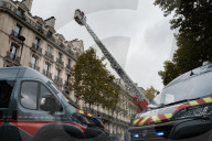In Paris, A Man Commits Suicide By Jumping From A Rooftop. 