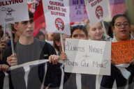 Madrid Rally Against Bullying After Death Of 14-year-old