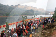 Last Day Of The Chhath Puja In Jaipur