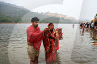 Last Day Of The Chhath Puja In Jaipur