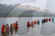 Last Day Of The Chhath Puja In Jaipur