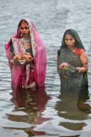 Last Day Of The Chhath Puja In Jaipur