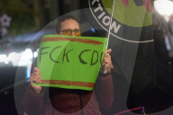 Protest Against Chancellor Merz " StadtBild" In Duisburg