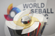 Official Presentation Of The World Baseball Classic (WBC) Trophy