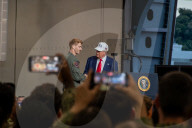 Trump visits USS George Washington in Japan