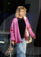 EXCLUSIVE: Makeup Free Rachel Riley Arrives At The Countdown Studios In Manchester - 29 Oct 2025