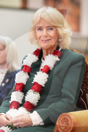 King Charles and Queen Camilla at Neasden Temple in London