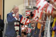 King Charles and Queen Camilla at Neasden Temple in London