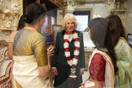 King Charles and Queen Camilla at Neasden Temple in London