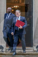 Prime Minister Kier Starmer Leaving For PMQs