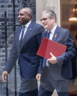 Prime Minister Kier Starmer Leaving For PMQs