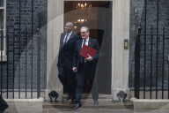 Prime Minister Kier Starmer Leaving For PMQs