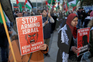 Israel-Hamas War 2025: Palestinian Solidarity Rally: Berlin