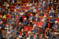 Questions To The French Government At The National Assembly, In Paris