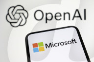 Illustration Of The Historic Agreement Between Microsoft And OpenAI