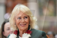 King Charles and Queen Camilla at Neasden Temple in London