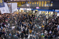 Waterloo Station very congested as thousands of commuters were delayed & trains cancelled because of signal failure in the Clapham Junction area. 
29th October 2025