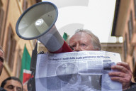 Flash-Mob In Rome After Senate Vote On Career Separation