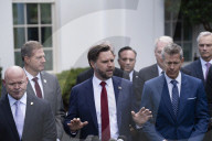 US Vice President JD Vance And U.S. Secretary Of Transportation, Sean Duffy 
