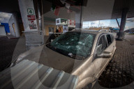 Russian Drone Attacks Gas Station In Sumy