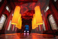 Peter Walker’s installation Connection and Identity at the Old Royal Naval College’s Painted Hall, Greenwich