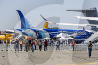 Paris Air Show 2025 - JetBlue Airbus A220