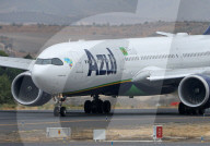 A Azul Airbus A330-941 at Madrid Airport