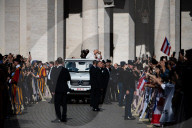 Pope Leo XVI Meets Students Participating In The Jubilee Of The World Of Education
