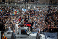 Pope Leo XVI Meets Students Participating In The Jubilee Of The World Of Education
