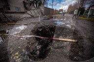 Russian Drone Attack On Sumy Train Station And Surrounding Area