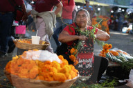 Jamaica Flower Market In Mexico City