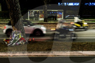 The Torchlight Procession For Beatrice Bellucci, Who Died In An Accident In Rome