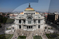 Palacio De Bellas Artes In Mexico City