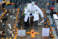 Mega Offering For The Day Of The Dead In Mexico City