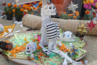 Mega Offering For The Day Of The Dead In Mexico City